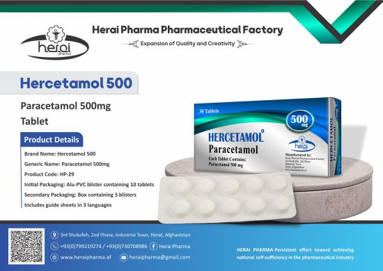 Hercetamol 500